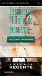 Mobile Screenshot of joyeriaregente.com